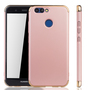 Handy H�lle Schutz Case f�r Huawei Nova 2 Bumper 3 in 1 Cover Chrom Rose Gold