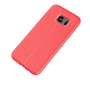 Handy H�lle Schutz Case f�r Samsung Galaxy S6 Edge Cover Rahmen Etui Rot