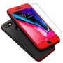 Apple iPhone 6 Plus / 6s Plus 2 in 1 Handyh�lle 360 Grad Full Cover Case Rot