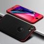 Apple iPhone 6 Plus / 6s Plus 2 in 1 Handyh�lle 360 Grad Full Cover Case Rot