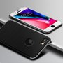 Apple iPhone 6 Plus / 6s Plus 2 in 1 Handyhlle 360 Grad Full Cover Case Silber