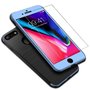 Apple iPhone 7 Plus 2 in 1 Handyh�lle 360 Grad Full Cover Case Blau