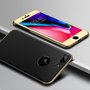 Apple iPhone 8 Plus 2 in 1 Handyh�lle 360 Grad Full Cover Case Gold