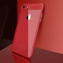 Ultra Slim Case f�r Apple iPhone 5 / 5s / SE Handyh�lle Schutz Cover Rot