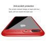 Ultra Slim Case f�r Apple iPhone 7 Plus / 8 Plus Handyh�lle Schutz Cover Rot