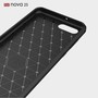 Schutzh�lle Handyh�lle f�r Huawei Nova 2s Case Cover Carbon Optik Grau