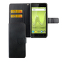 Handyh�lle Tasche f�r Handy Wiko Sunny 2 Plus Schwarz