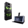 Handyh�lle Tasche f�r Handy Sony Xperia XA2 Dont Touch My Phone Gr�n