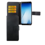 Handyh�lle Tasche f�r Handy Samsung Galaxy A8 2018 Schwarz