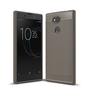 Schutzh�lle Handyh�lle f�r Sony Xperia L2 Case Cover Carbon Optik Grau