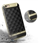 H�lle f�r Apple iPhone 6 / 6s Backcover Case Handy Schutzh�lle - Cover 3D Prisma Design Gold