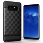 H�lle f�r Samsung Galaxy Note 8 Backcover Case Handy Schutzh�lle - Cover 3D Prisma Design Schwarz