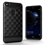 H�lle f�r Huawei P10 Lite Backcover Case Handy Schutzh�lle - Cover 3D Prisma Design Schwarz