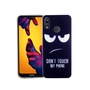 Dont Touch My Phone Handyh�lle Huawei P20 Lite Silikon