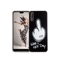 Handy H�lle f�r Huawei P20 Mittelfinger Smartphone Cover Bumper Schale Etuis