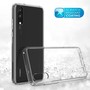 Handy H�lle f�r Huawei P20 Transparent Smartphone Cover Bumper Schale Etuis