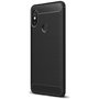 Schutzh�lle Handyh�lle f�r Xiaomi Mi 6X Case Cover Carbon Optik Schwarz