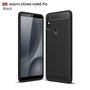 Schutzh�lle Handyh�lle f�r Xiaomi Mi 6X Case Cover Carbon Optik Schwarz