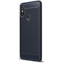 Schutzh�lle Handyh�lle f�r Xiaomi Mi 6X Case Cover Carbon Optik Blau