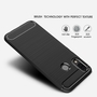 Schutzh�lle Handyh�lle f�r Huawei P20 Lite Case Cover Carbon Optik Grau