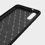 Schutzh�lle Handyh�lle f�r Huawei P20 Case Cover Carbon Optik Schwarz