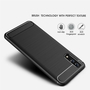 Schutzh�lle Handyh�lle f�r Huawei P20 Case Cover Carbon Optik Schwarz