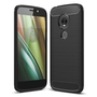 Schutzh�lle Handyh�lle f�r Motorola Moto E5 Case Cover Carbon Optik Schwarz