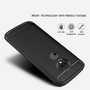 Schutzhlle Handyhlle fr Motorola Moto E5 Plus Case Cover Carbon Optik Grau