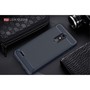Schutzh�lle Handyh�lle f�r LG K10 (2018) Case Cover Carbon Optik Blau