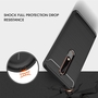 Schutzh�lle Handyh�lle f�r Nokia 6 (2018) Case Cover Carbon Optik Grau