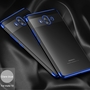 Handy H�lle Schutz Case f�r Huawei Mate 10 Lite Durchsichtig Transparent Blau