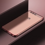 Handy H�lle Schutz Case f�r Huawei P10 Durchsichtig Transparent Rose Pink