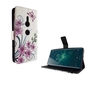 Handyh�lle Tasche f�r Handy Sony Xperia XZ2 Lotusblume
