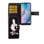 Handyh�lle Tasche f�r Handy Huawei P20 Have A Nice Day Schwarz