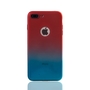 Handyh�lle Schutzh�lle f�r Apple iPhone 8 Plus Full Case Cover Displayschutz 360 Blau