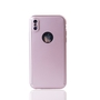 Handyh�lle Schutzh�lle f�r Apple iPhone X Full Case Cover Displayschutz 360 Rosa