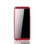 Handyh�lle Schutzh�lle f�r Samsung Galaxy S9 Plus Full Case Cover Displayschutz 360 Rot