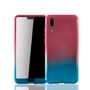 Handyh�lle Schutzh�lle f�r Huawei P20 Full Case Cover Displayschutz 360 Blau