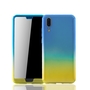 Handyh�lle Schutzh�lle f�r Huawei P20 Full Case Cover Displayschutz 360 Gelb