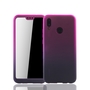  Handyh�lle Schutzh�lle f�r Huawei P20 Lite Full Case Cover Displayschutz 360 Violett
