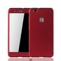 Handyh�lle Schutzh�lle f�r Huawei P10 Lite Full Case Cover Displayschutz 360 Rot