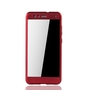 Handyh�lle Schutzh�lle f�r Huawei P10 Lite Full Case Cover Displayschutz 360 Rot