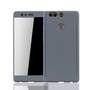 Handyh�lle Schutzh�lle f�r Huawei P9 Plus Full Case Cover Displayschutz 360 Grau