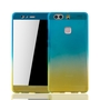 Handyh�lle Schutzh�lle f�r Huawei P9 Plus Full Case Cover Displayschutz 360 Gelb