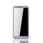 Handyh�lle Schutzh�lle f�r Huawei Honor 7X Full Case Cover Displayschutz 360 Grau
