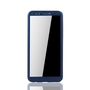 Handyh�lle Schutzh�lle f�r Huawei Honor 7C Full Case Cover Displayschutz 360 Blau