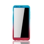 Handyh�lle Schutzh�lle f�r Huawei Honor 7C Full Case Cover Displayschutz 360 Rot