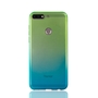Handyh�lle Schutzh�lle f�r Huawei Honor 7C Full Case Cover Displayschutz 360 Blau