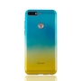 Handyh�lle Schutzh�lle f�r Huawei Honor 7C Full Case Cover Displayschutz 360 Gelb