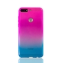 Handyh�lle Schutzh�lle f�r Huawei Honor 7C Full Case Cover Displayschutz 360 Blau